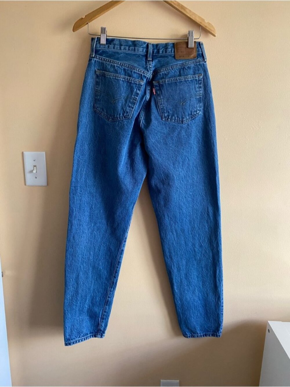 Levis Premium 501 '81 Jeans Woman 27x31 Medium Wash Button Fly Streetwear Preppy - Picture 3 of 14